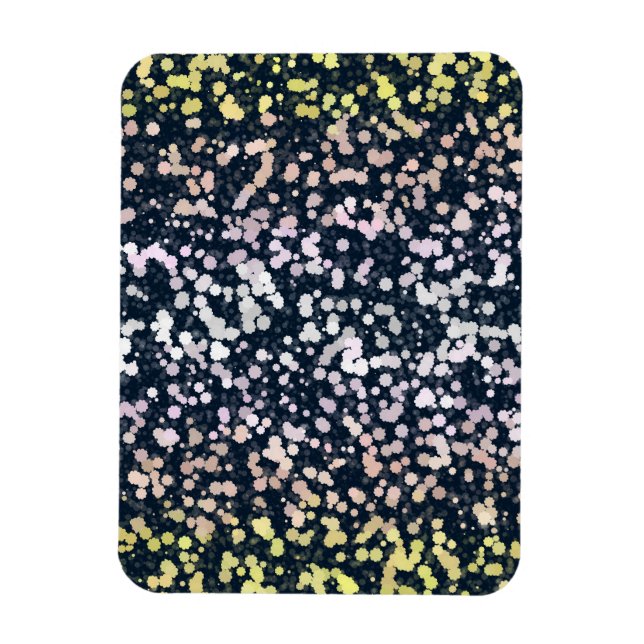 Sällsam Söt Retro Boho Flora Pangender Pride Flagg Magnet (Vertikal)