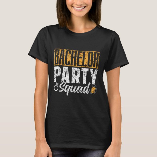 Sällskap För Möhippa Brud Gummens Lag _1  T Shirt (Framsida)