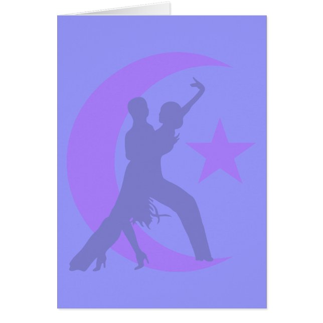 Sällskapsdans Hälsningskort (Framsidan)