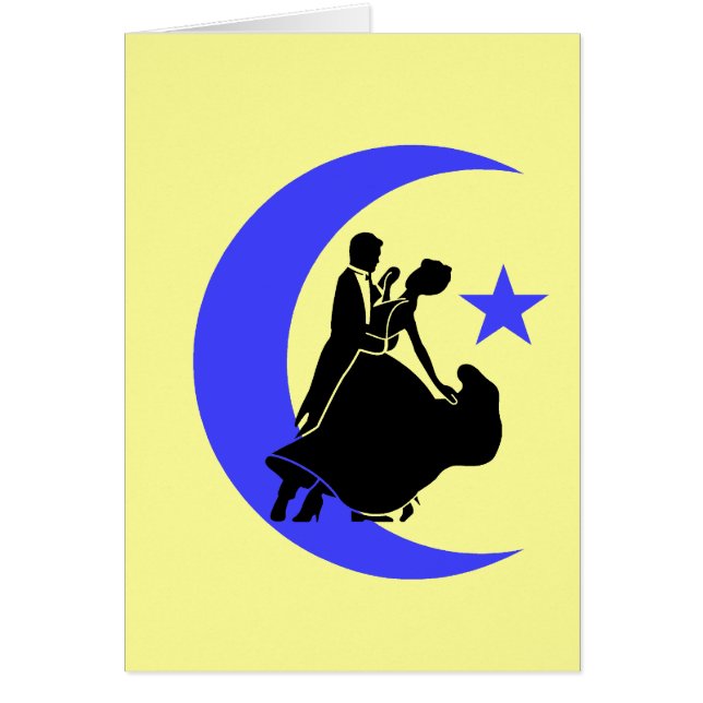 Sällskapsdans Hälsningskort (Framsidan)