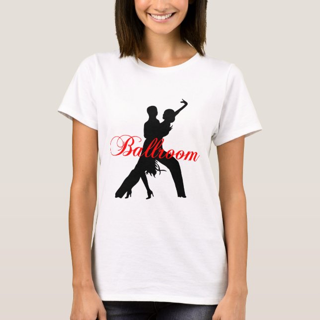 Sällskapsdans Tee Shirt (Framsida)