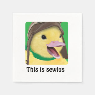 sällskapsdjur Detta är serwius Ming-Ming Napkins Pappersservett