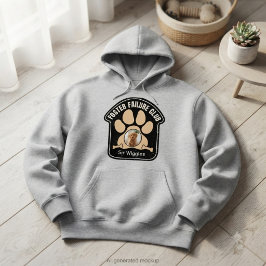 Sällskapsdjur Foster Misslyckande Humor Hund Pappa Hoodie