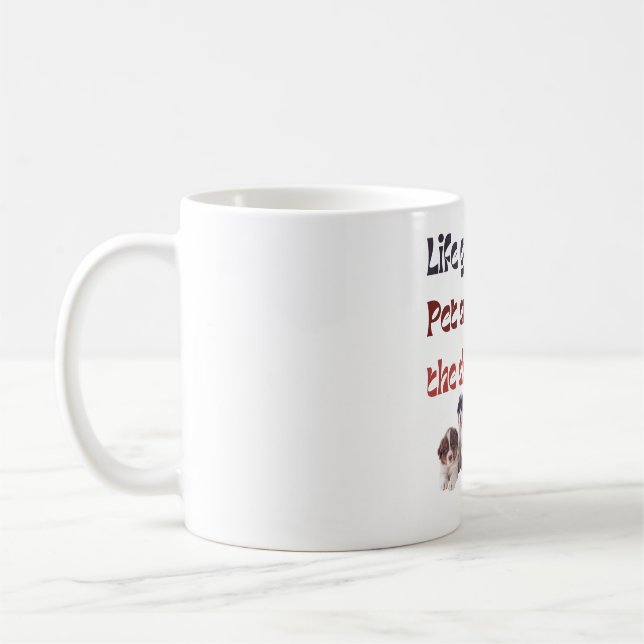 sällskapsdjur kaffemugg (Vänster)