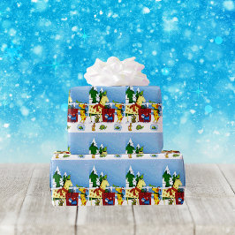 Sällskapsdjur, Kärlek, Papper julinsvällning Presentpapper