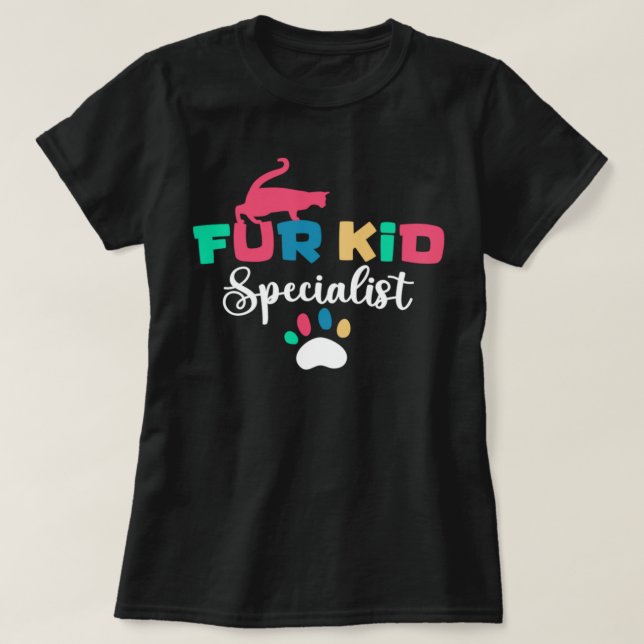 Sällskapsdjur och Hund Sitter for Päls Kid Special T Shirt (Design framsida)