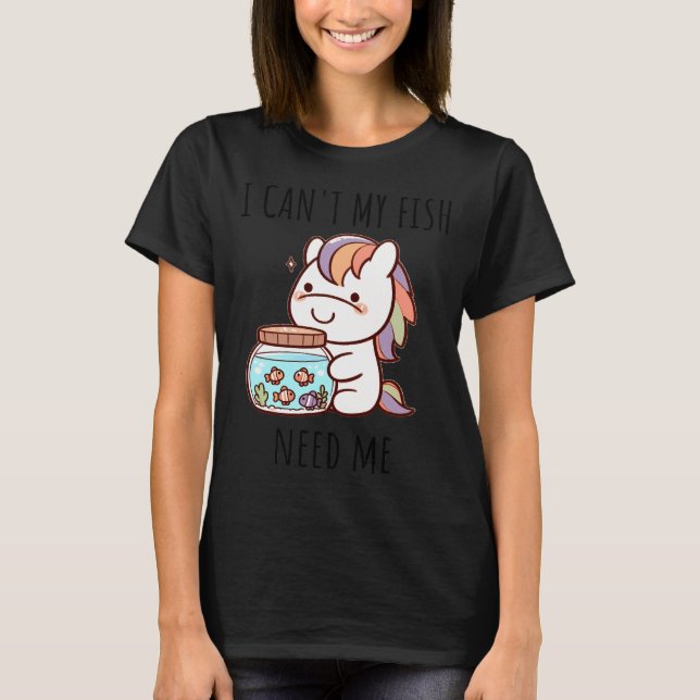 Sällskapsfisk Häst T Shirt (Framsida)