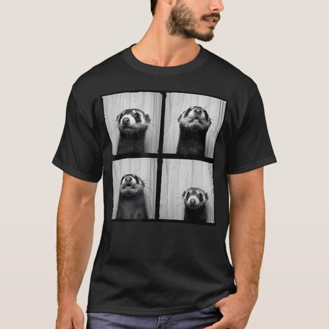 Sällskapsillermössa Ansikte Älskar Illermössor Rol T Shirt (Framsida)