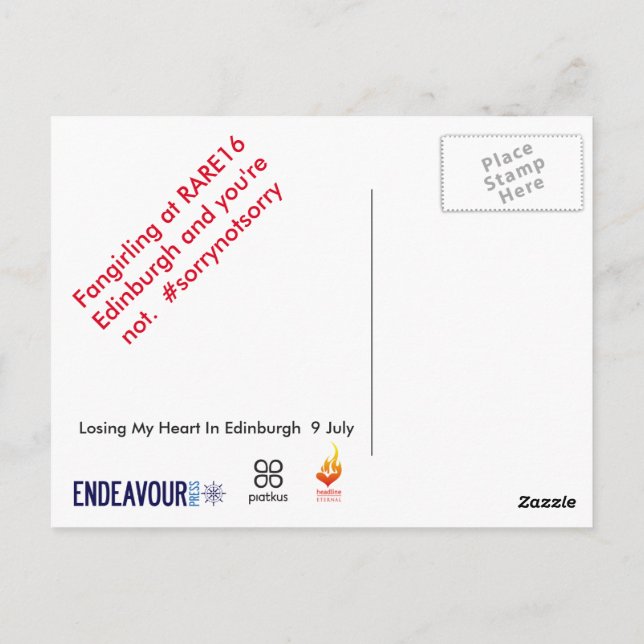 SÄLLSYNT16 Vykortshölje Vykort (Baksida)