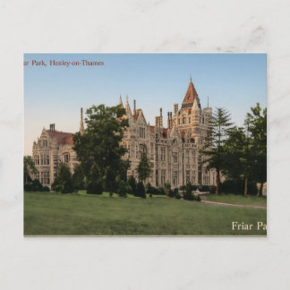 Sällsynt antik Friar Park vykort, Henley! Vykort