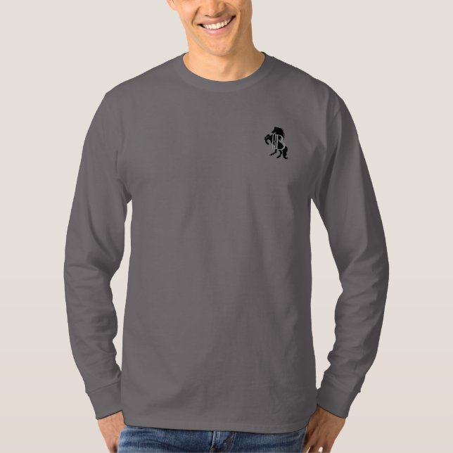 Sällsynt avel Henley Tee Shirt (Framsida)
