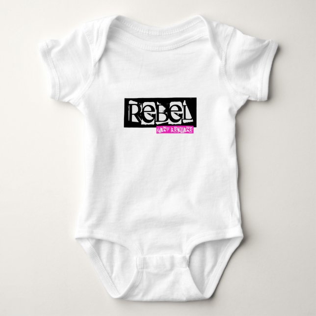 Sällsynt: Bara för att Baby Tee Shirt (Framsida)