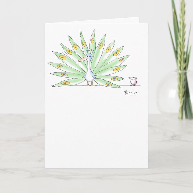 SÄLLSYNT BIRD Boynton Kort (Framsida)