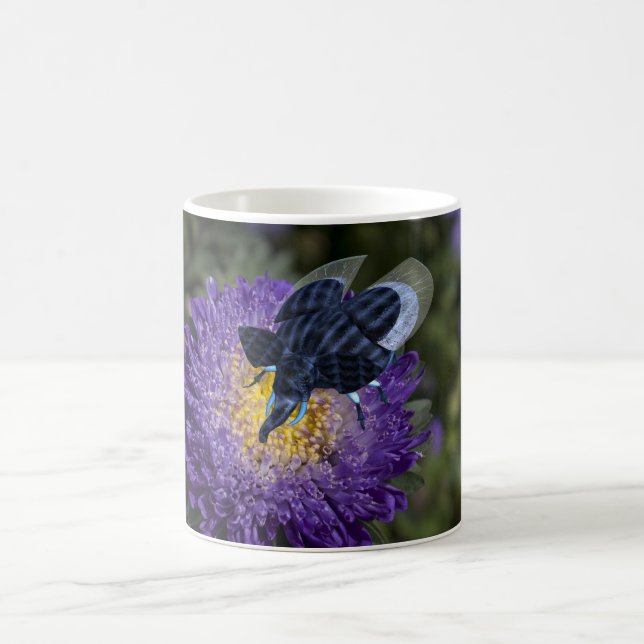 Sällsynt Blue Elephant Kryp Kaffemugg (Center)