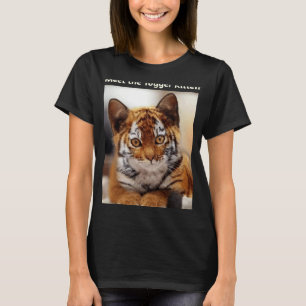 Sällsynt Cat Breed Toyger Kitten för katt och tige T Shirt