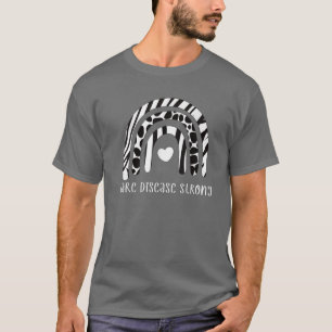 Sällsynt Disease Strong Zebra Ribbon Sällsynt Di T Shirt
