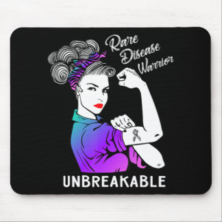 Sällsynt Disease Warrior Obrytable T-Shirt Awarene Musmatta