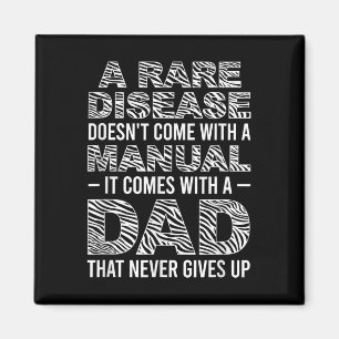 Sällsynt Disease Warrior Pappa Sällsynt Disease Aw Magnet