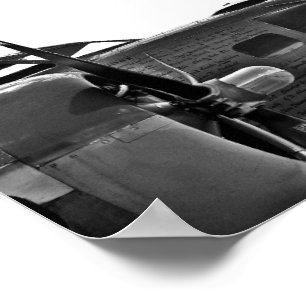Sällsynt för B17 WW2 Poster