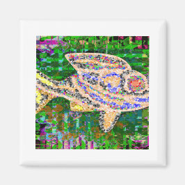 Sällsynt Golden Fish - Fantasy Imaginations Magnet