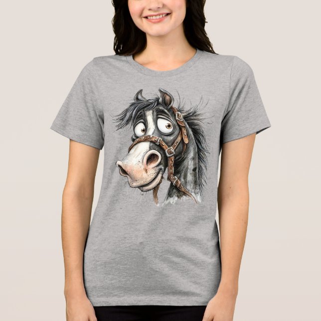 sällsynt häst t shirt (Framsida)