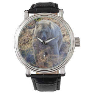 Sällsynt Kermode Bear (Spirit Bear) Wildlife Photo Armbandsur
