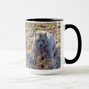 Sällsynt Kermode Bear (Spirit Bear) Wildlife Photo Mugg
