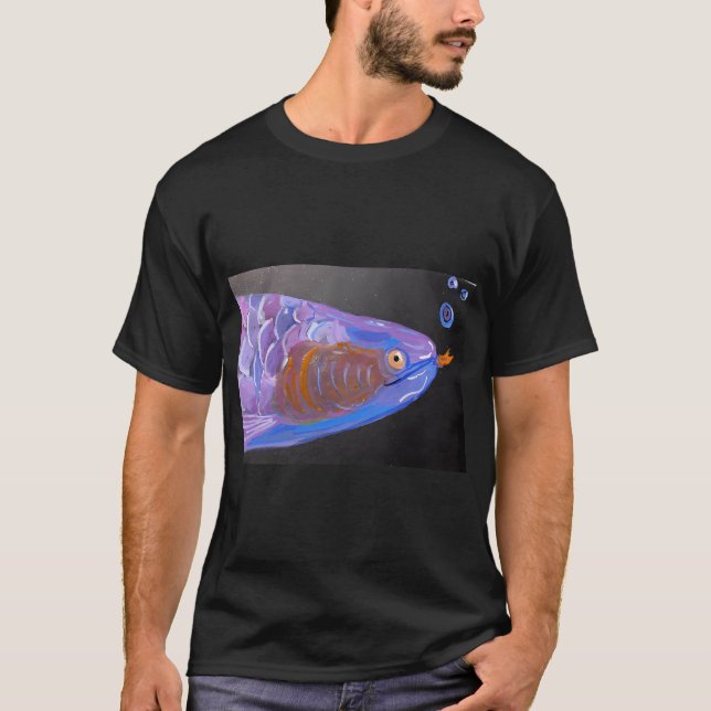 Sällsynt Koi Nemo Marmor Betta - Det Levande Mäste T Shirt (Framsida)