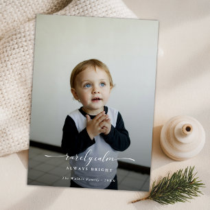 Sällsynt Lugn alltid Bright Kids Photo Julkort
