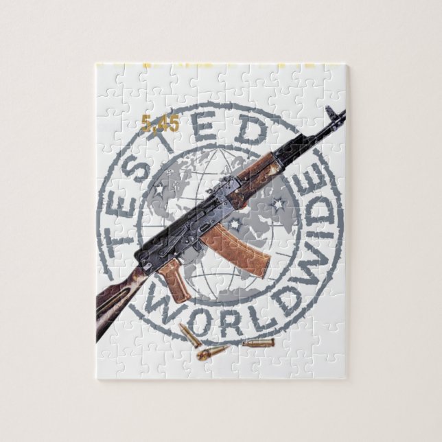 SÄLLSYNT MILITÄR FÖR VAPEN FÖR AK-47 RYSK PUSSEL (Vertikal)