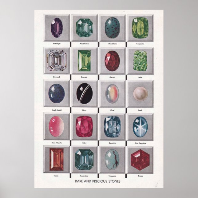 Sällsynt och Poster skadliga stenar (Framsidan)