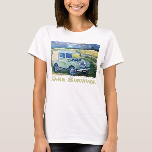 Sällsynt överlevande t shirt (Framsida)