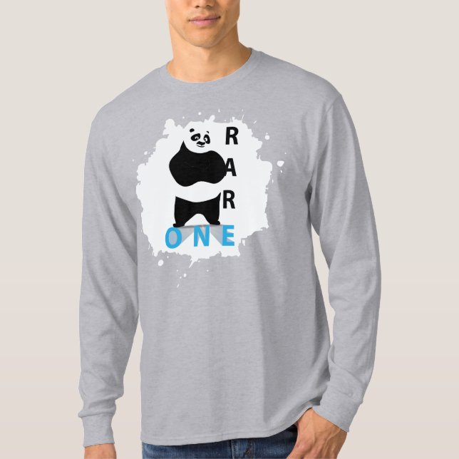 Sällsynt panda björn t shirt (Framsida)