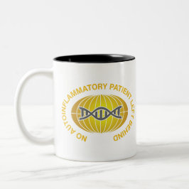 Sällsynt Sjukdomsdag I är Sällsynt ingen patient L Två-Tonad Mugg