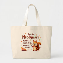 Sällsynt som Neodymium - Cute Squirre - Bag