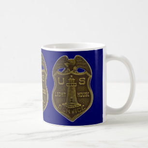 SÄLLSYNT TJÄNSTE- U.S.-FYR KAFFEMUGG