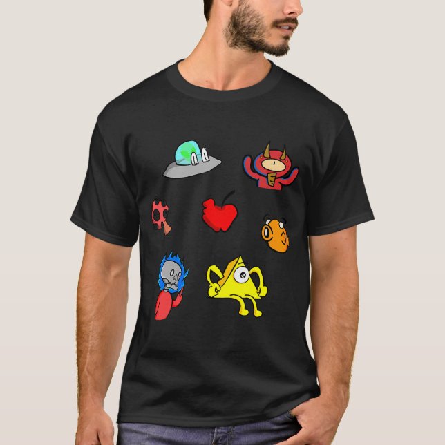 Sällsynt uppsättning saker t shirt (Framsida)