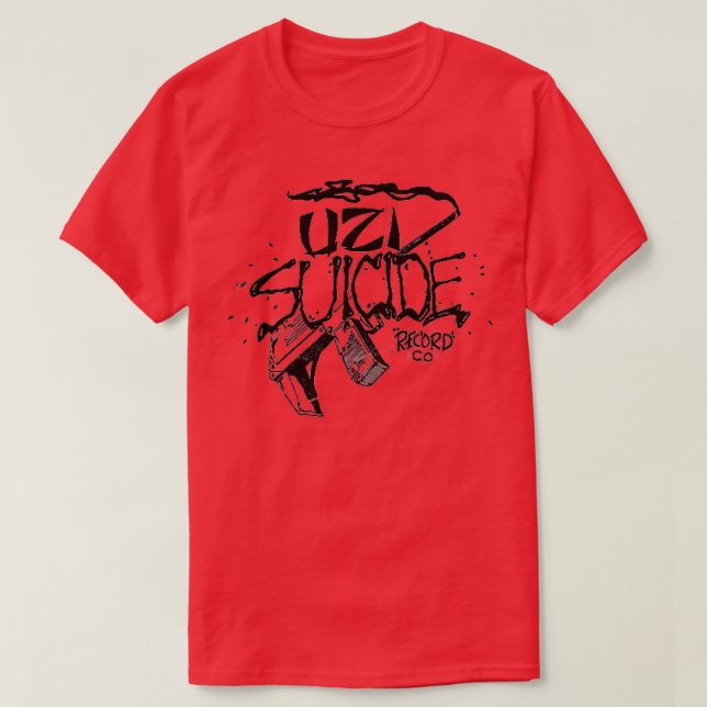 Sällsynt UZI SUIE-poster T Shirt (Design framsida)