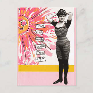 Sällsynt Vacation-vykort sex månader Helg Vykort