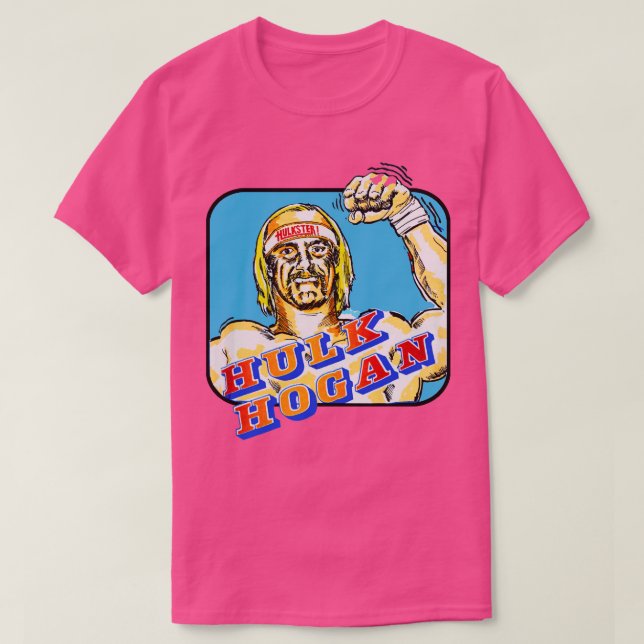 Sällsynt Vintage 80s Hulkster Hogan T Shirt (Design framsida)