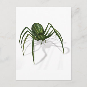 Sällsynt Watermelon Spider Vykort