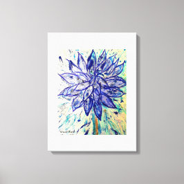 Sällsyntet Dahlia Canvastryck