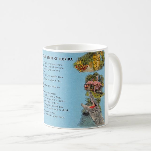 Sällsyntet Florida Kaffemugg (Framsida höger)