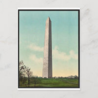 Sällsyntet Photochrom i Washington Monument