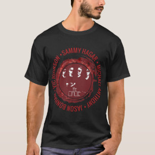 Sällsyntet Sammy Hagar och Circle Tour Logotyp Anp T Shirt