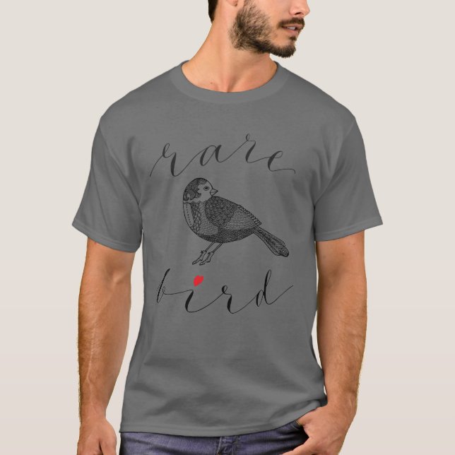 Sällsyntets fågelvän t shirt (Framsida)
