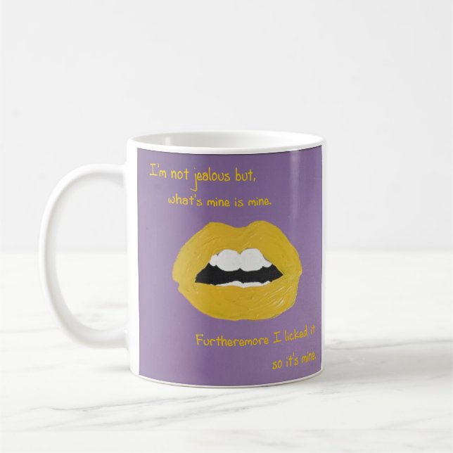 Sallunda kärleksrepliker för Alla hjärtans dag Kaffemugg (Vänster)