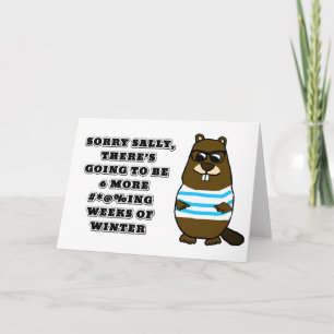 Sally, 6 fler #*@%ing veckor på vintern kort