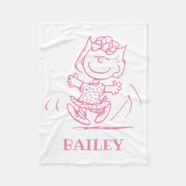 Sally Brown Dancing Fleecefilt (Framsidan)