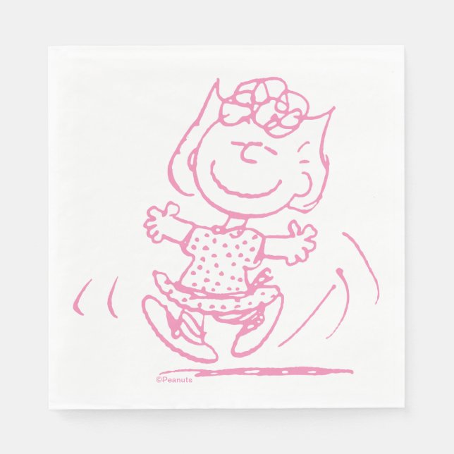 Sally Brown Dancing Pappersservett (Framsidan)